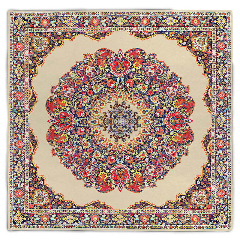 رومیزی طرح ترمه کد 9020 رومیزی طرح ترمه کد 9020