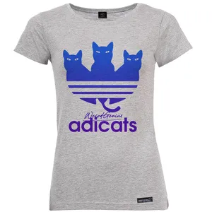 تی شرت آستین کوتاه زنانه 27 مدل AdiCats کد MH1363