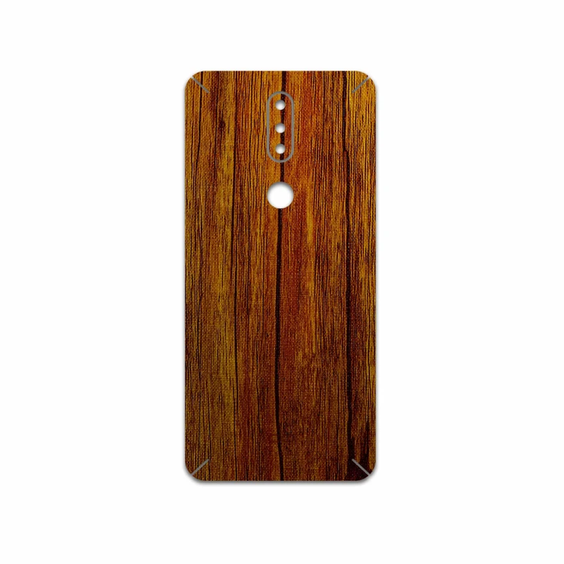 برچسب پوششی ماهوت مدل Orange-Wood مناسب برای گوشی موبایل نوکیا 2.4