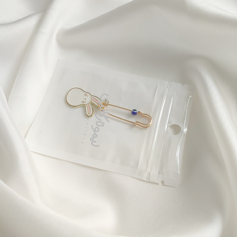 سنجاق سینه دخترانه لیمونار گالری مدل خرگوش تپل سنجاق سینه دخترانه لیمونار گالری مدل خرگوش تپل