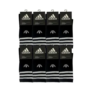 جوراب ورزشی مردانه مدل سه خط بسته 8 عددی