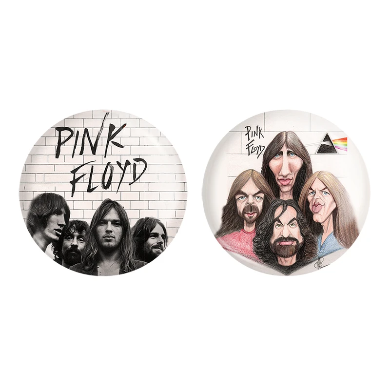 مگنت خندالو طرح گروه Pink Floyd کد 32513255 مجموعه 2 عددی