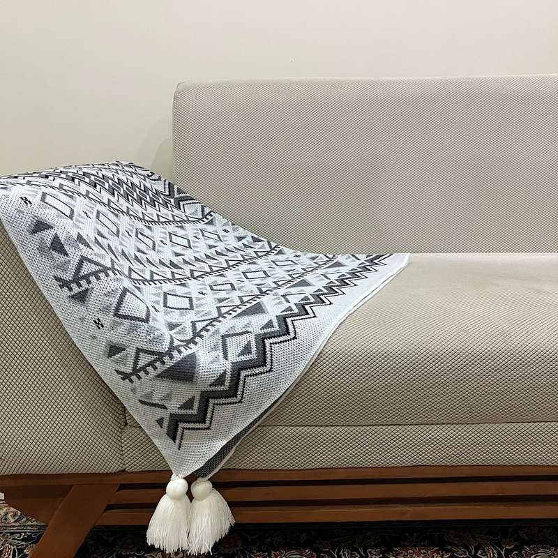 شال مبل مدل بوهو کد 01 سایز 180x140 سانتی متر
