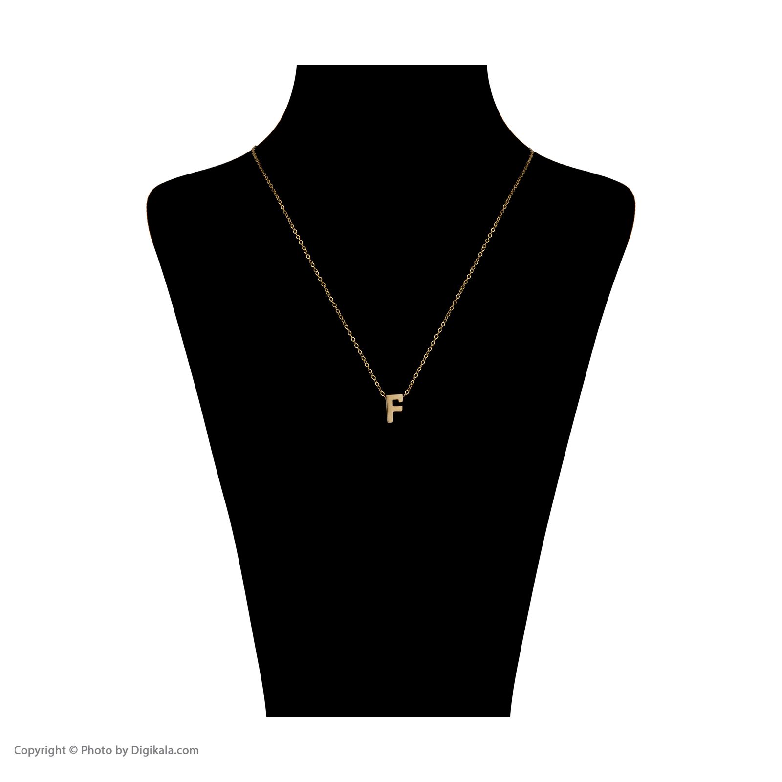 گردنبند طلا 18 عیار زنانه مایا ماهک مدل MM1766 -  - 2