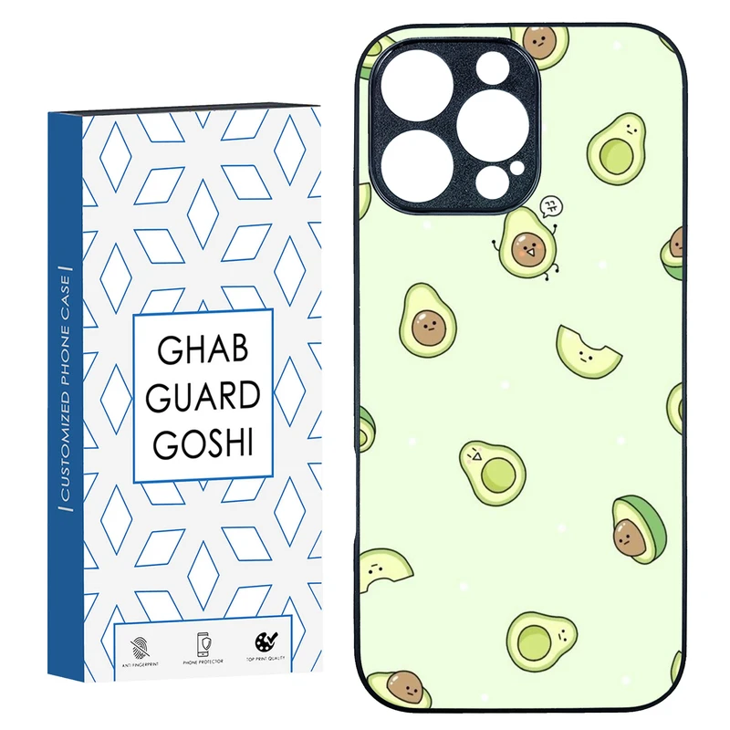 کاور قاب گارد گوشی طرح آووکادو کد TPU-259 مناسب برای گوشی موبایل اپل Iphone 16 Pro Max