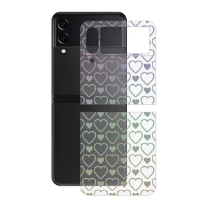 Remax cover sticker Clea model heart design suitable for Samsung Galaxy Z Flip3 mobile phone