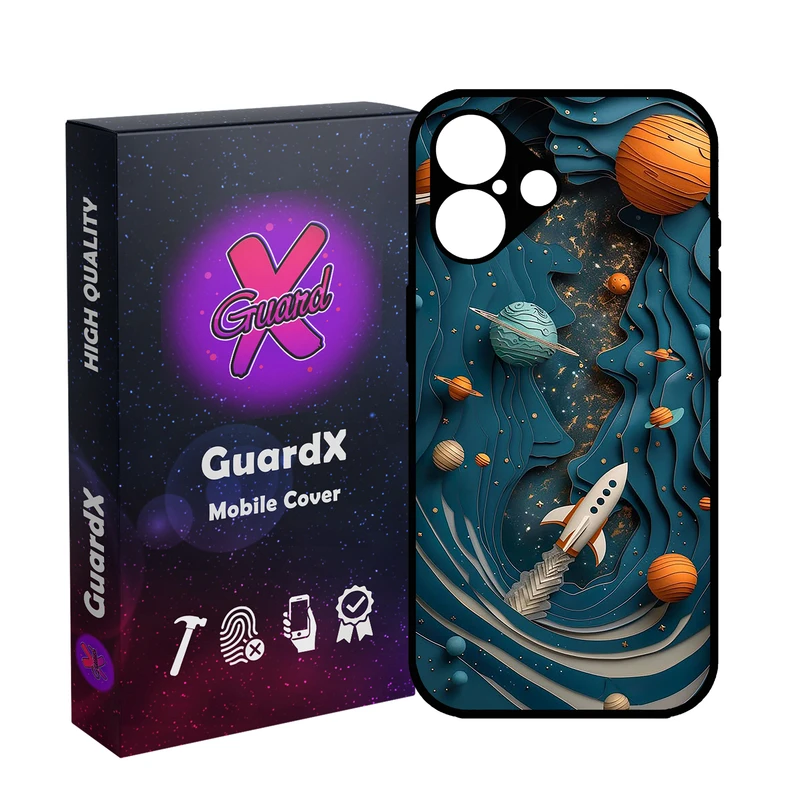 کاور گارد ایکس طرح فضا مدل 10750 مناسب برای گوشی موبایل اپل iPhone 16