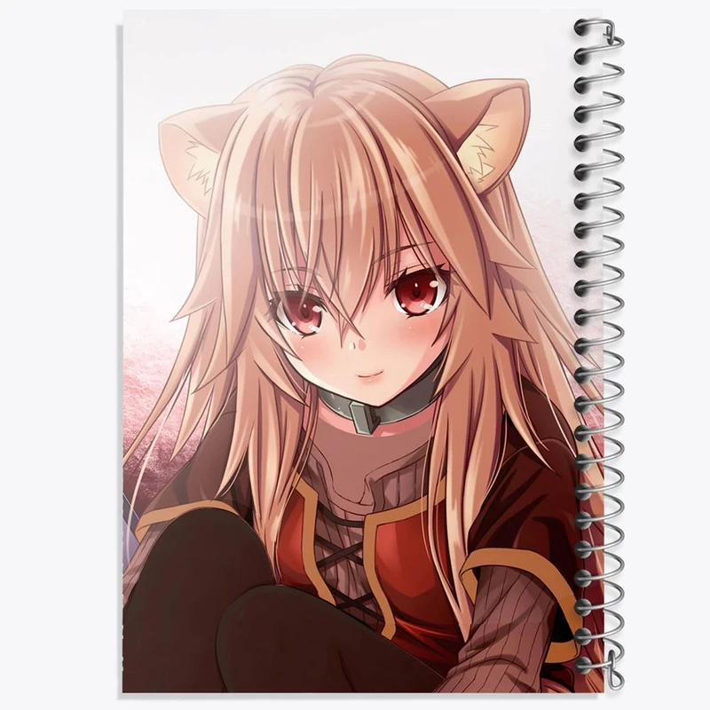 دفتر نت موسیقی 50 برگ خندالو مدل رافتالیا انیمه ظهور قهرمان سپر کد 15934