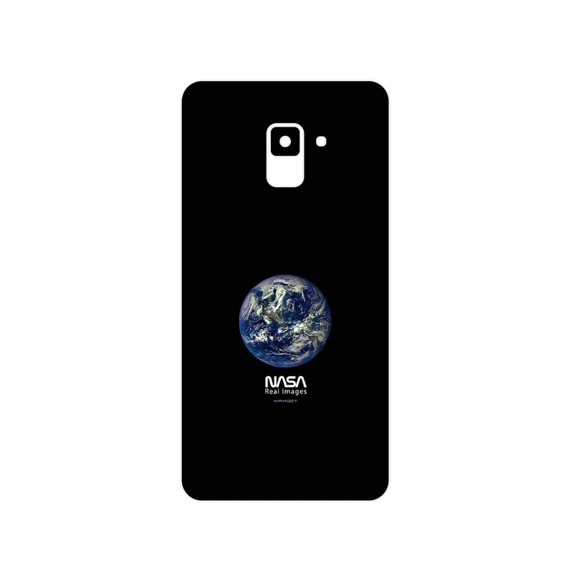 برچسب پوششی ماهوت مدل NASA Home Earth مناسب برای گوشی موبایل سامسونگ Galaxy A8 Plus 2018