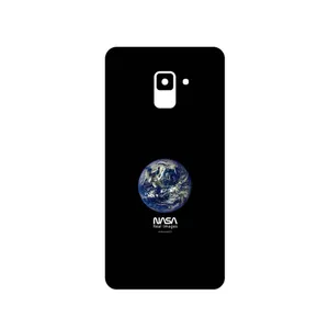 MAHOOT NASA Home Earth Cover Sticker for Samsung Galaxy A8 Plus 2018