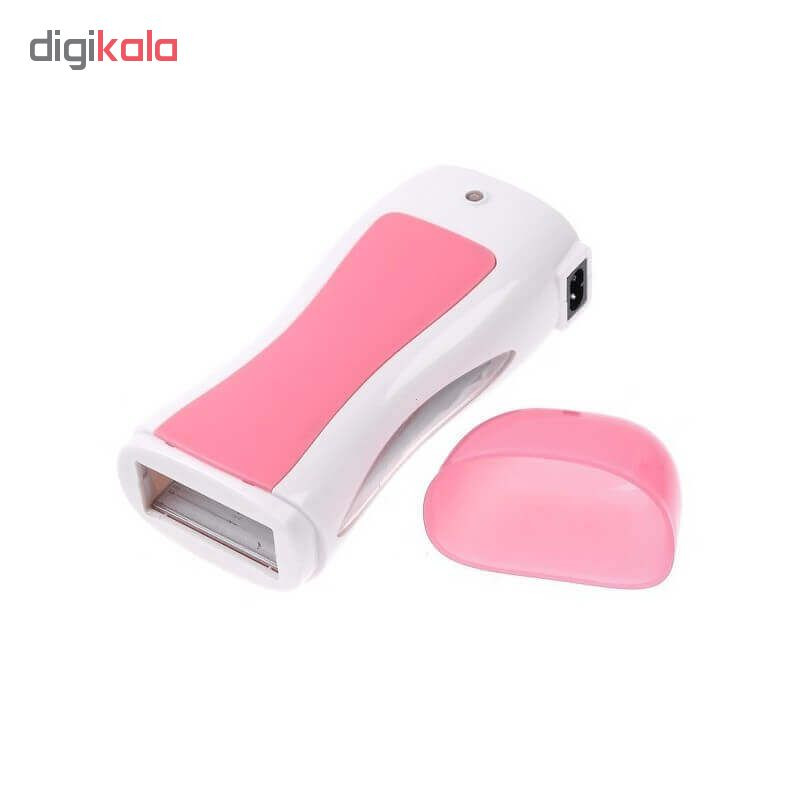 گرم کننده موم لیکر مدل 001 به همراه موم کوآف مدل Honey وزن 100 گرم