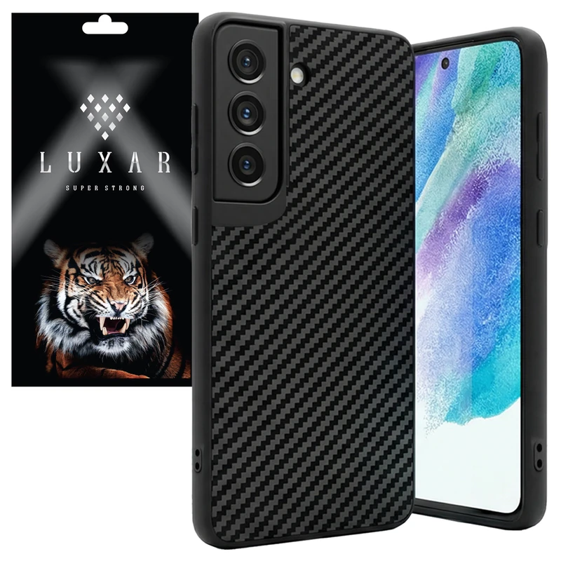 کاور لوکسار مدل s21fe _Carbon Line مناسب برای گوشی موبایل سامسونگ Galaxy S21 FE