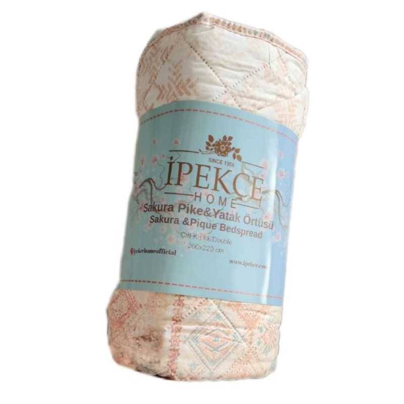 روتختی دو نفره مدل  ipekçe  سایز 200x230 سانتی‌متر