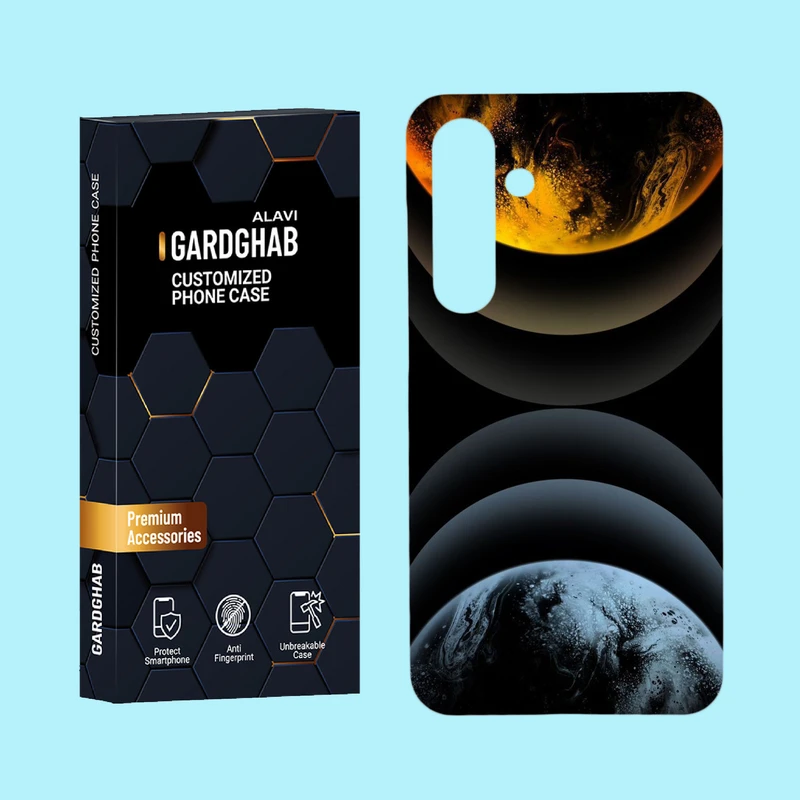 کاور گارد قاب مدل هنری مناسب برای گوشی موبایل سامسونگ Galaxy S24 Plus