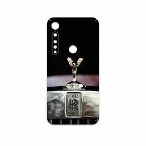MAHOOT Rolls-Royce Motor Cover Sticker for Motorola One Vision Plus
