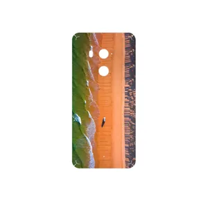MAHOOT Beach and Green Sea Cover Sticker for HTC U11 Plus