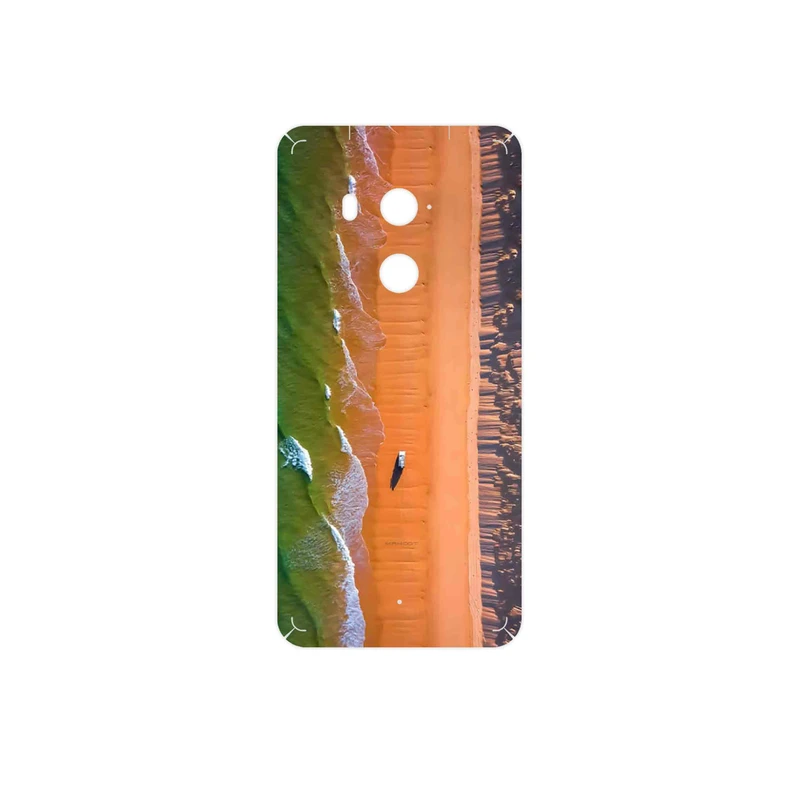 برچسب پوششی ماهوت مدل Beach and Green Sea مناسب برای گوشی موبایل اچ تی سی U11 Plus