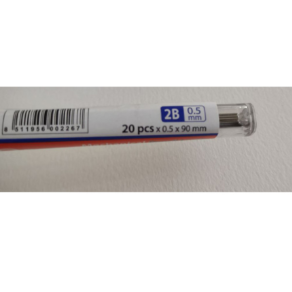 نوک مداد نوکی 0.5 میلی متری بنیتو کد 2B بسته 4 عددی