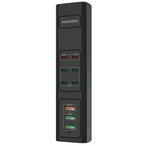 شارژر باتری موبایل پرودو مدل 85W Multi-Port USB Charging HUB