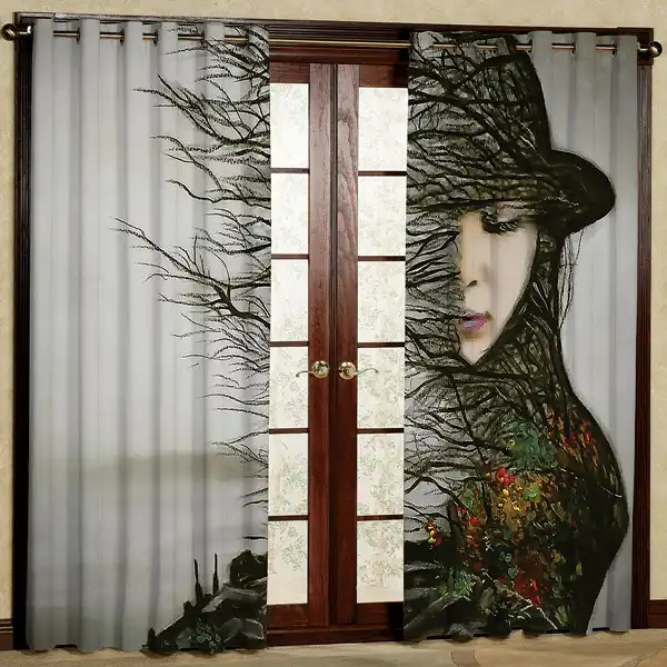 پرده کد 6095 ابعاد 280x140 سانتی متر