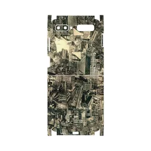 MAHOOT Collage of Skyscraper-FullSkin Cover Sticker for Samsung Galaxy Z Flip