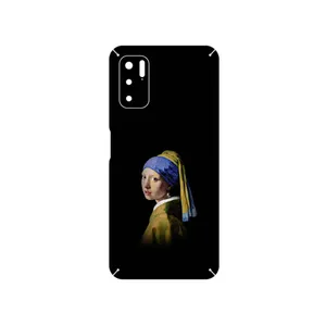 MAHOOT Girl with a Pearl Earring of Vermeer Cover Sticker for Xiaomi Redmi Note 10 5G