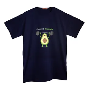 تی شرت لانگ آستین کوتاه زنانه مدل آووکادو ورزشکار رنگ سرمه ای