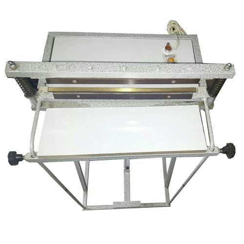 دستگاه پرس پلاستیک مدل پدالی دوخت پفکی 40cm