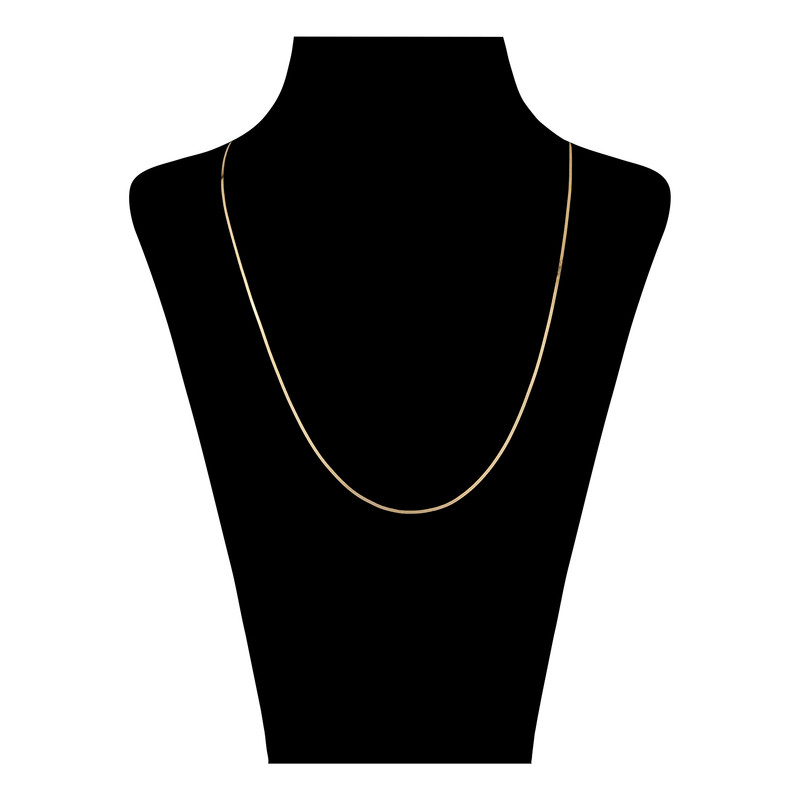 زنجیر طلا 18 عیار زنانه گلدم مدل PE-1310032