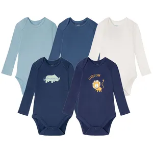 بادی آستین بلند نوزادی لوپیلو مدل اقتصادی مجموعه پنج عددی