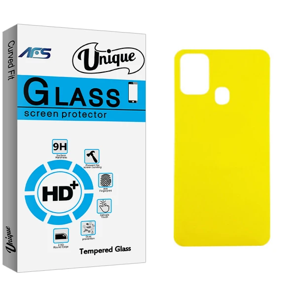 محافظ پشت گوشی ای اف اس مدل Unique Glass مناسب برای گوشی موبایل سامسونگ Galaxy M31