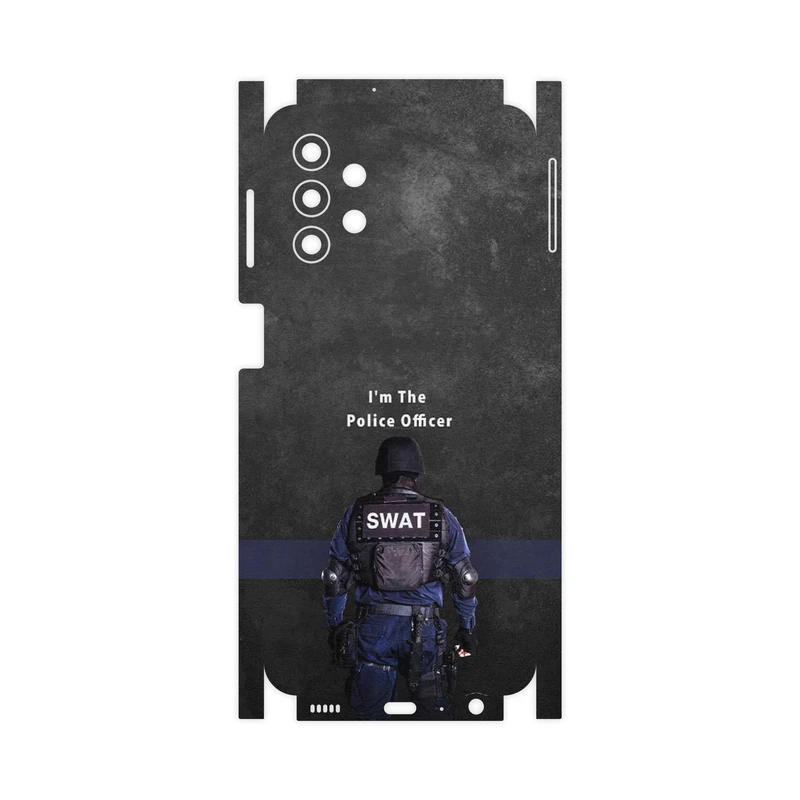 برچسب پوششی ماهوت مدل Police Officer-FullSkin مناسب برای گوشی موبایل سامسونگ Galaxy A32 5G