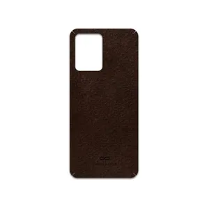 MAHOOT Dark-Brown-Leather Cover Sticker for Xiaomi Poco X5