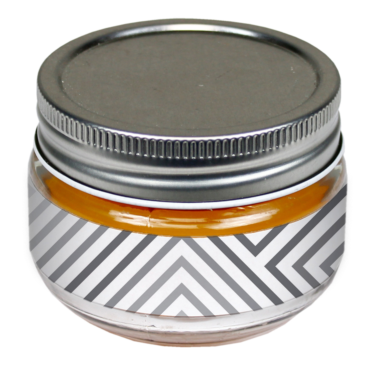 شمع لیوانی طرح زبرا مدل C330