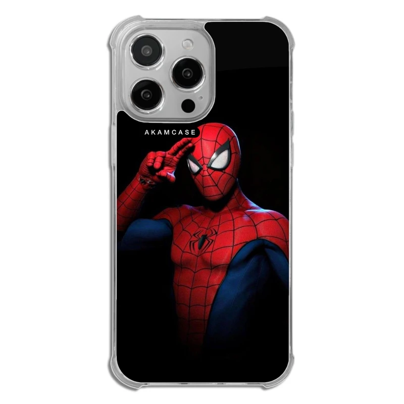 کاور آکام مدل AMC-WTA14PROMAX-SPIDER MAN6 مناسب برای گوشی موبایل اپل iPhone 14 Pro Max