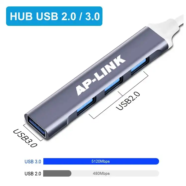 هاب 4 پورت USB3.0 ای پی لینک مدل A-809