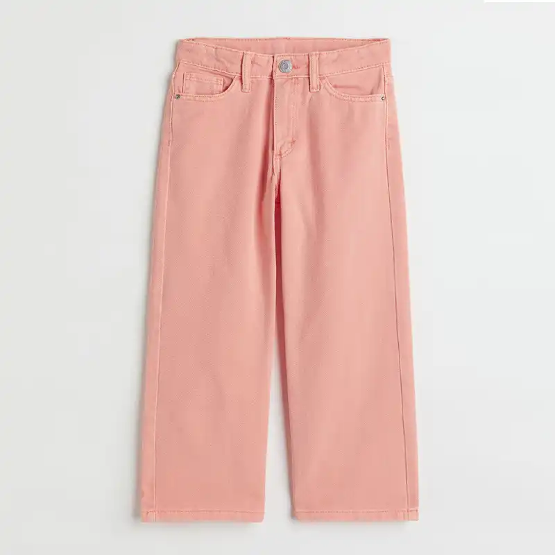 شلوار جین دخترانه اچ اند ام مدل Coupe Large - 1022158002