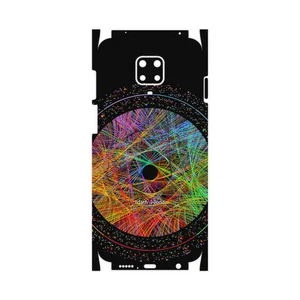 MAHOOT Mathematical Geometric Shape 2-FullSkin Cover Sticker for Xiaomi Redmi Note 9 Pro