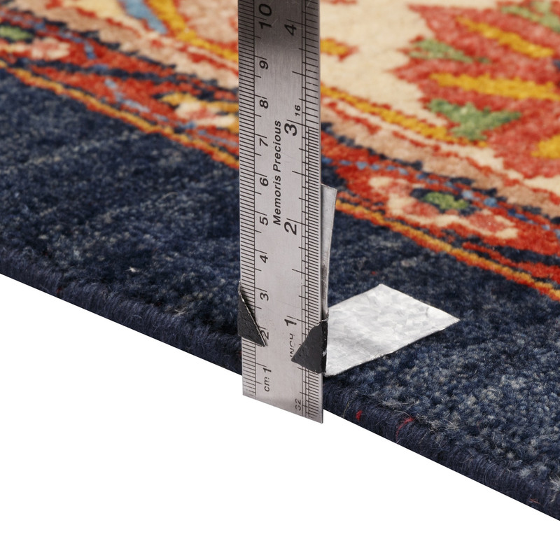 فرش دستباف شش متری سی پرشیا کد 179737 زمینه سرمه ای