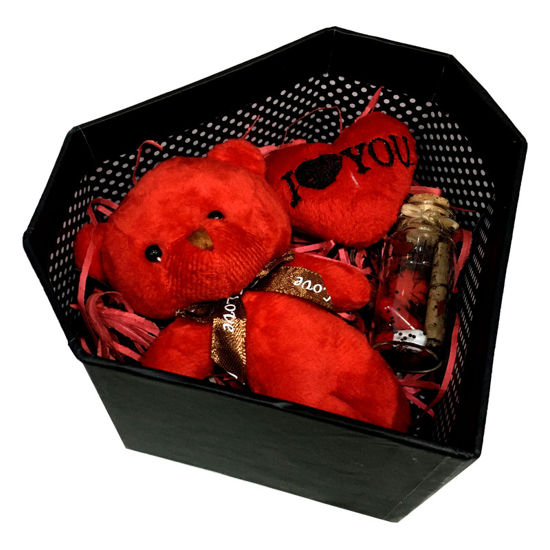 ست هدیه عروسک طرح الماس مدل CREV46