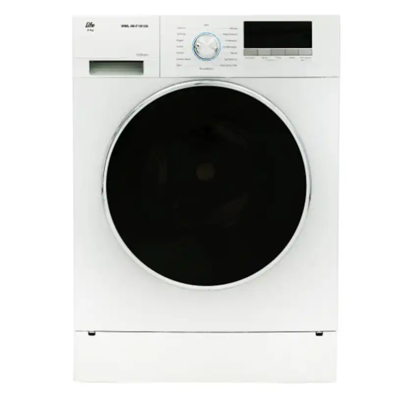ماشین لباسشویی لایف مدل 1812TI / 1812W ظرفیت 8 کیلوگرم