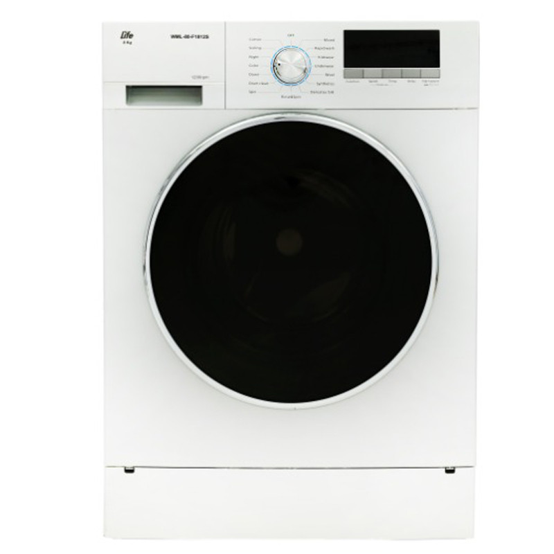 ماشین لباسشویی لایف مدل 1812TI / 1812W ظرفیت 8 کیلوگرم