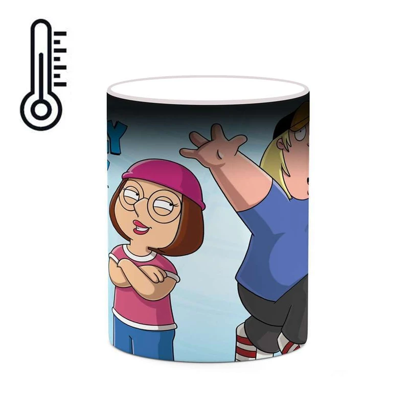 ماگ حرارتی کاکتی مدل کارتون Family Guy کد mgh22607