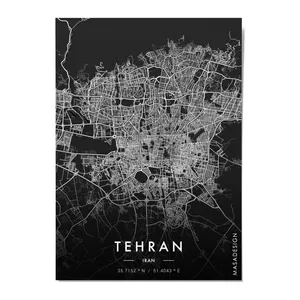 کارت پستال ماسا دیزاین مدل تهران postv005