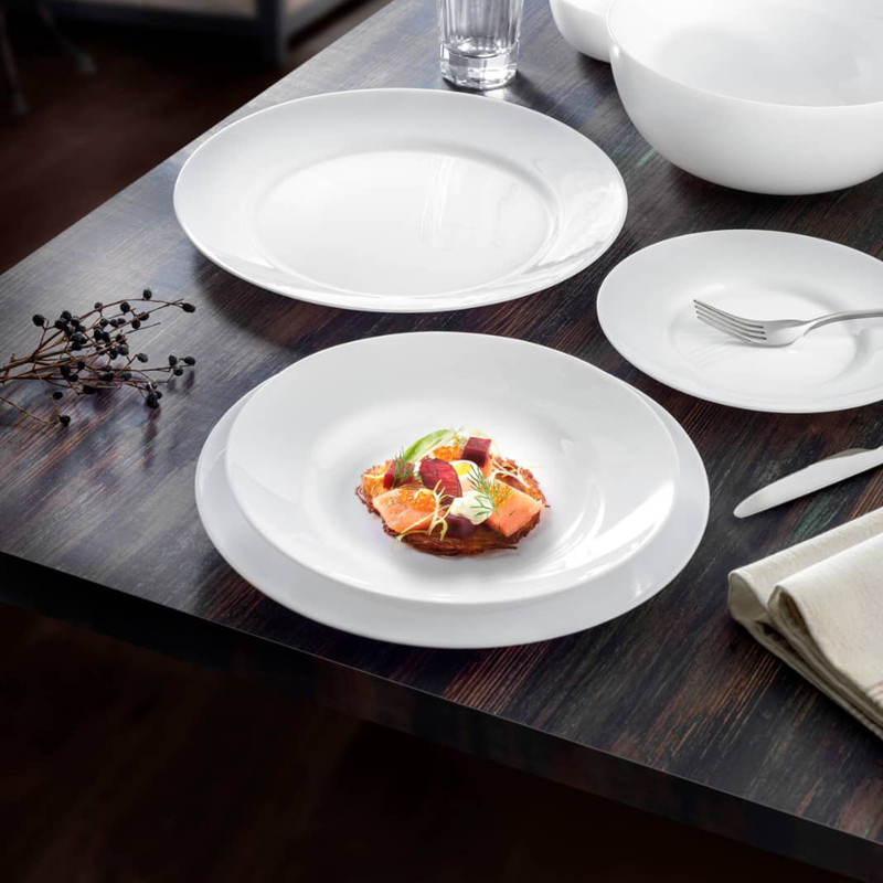 سرویس غذاخوری 26 پارچه گلدن اوپال مدل Bone