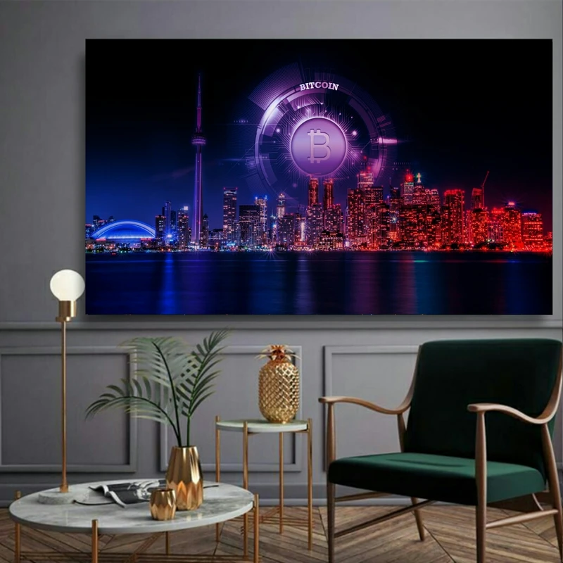 استیکر طرح ارز دیجیتال مدل بیت کوین کد SDA1205