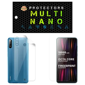  Multi Nano X-SFT Screen Protector For Lava X2 with back skin