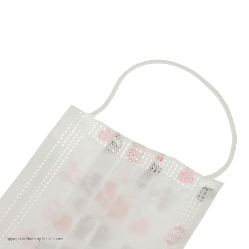 ماسک تنفسی کودک رها مدل P2 بسته 50 عددی