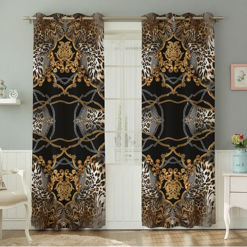 پرده نیروانا طرح مدرن  مدل مخمل کد 4595 سایز 140×280 سانتی متر