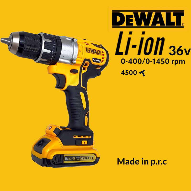 دریل پیچ گوشتی مدل Li-ion 36v